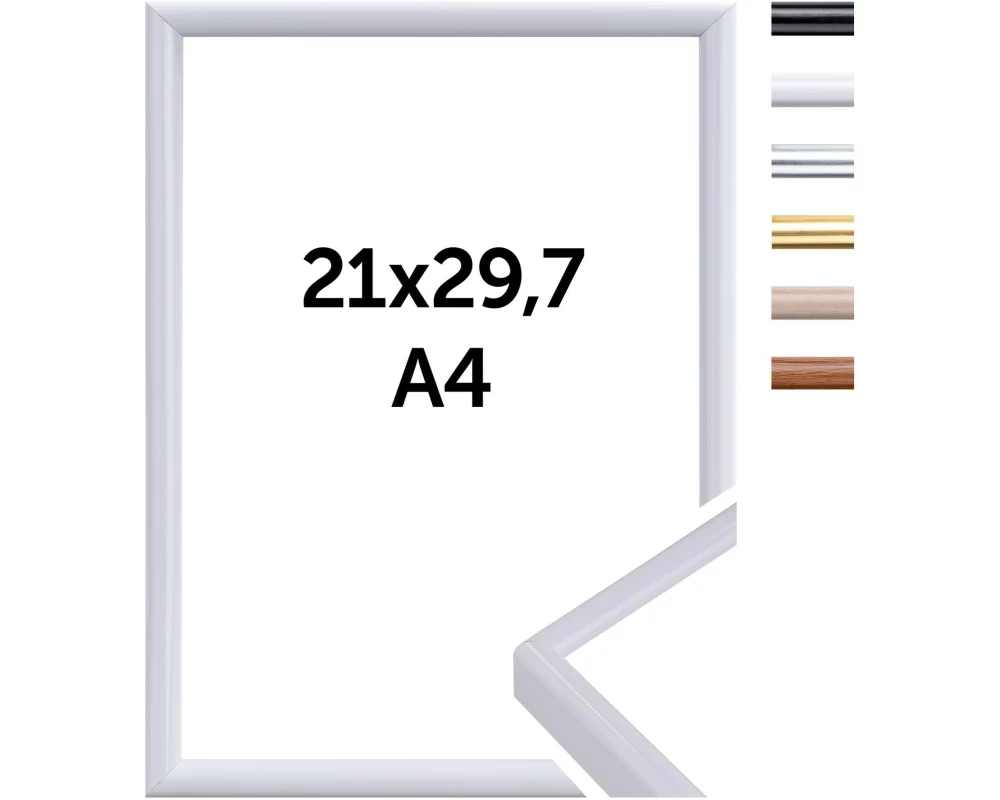 Dörr Bilderrahmen New York Weiss, 21 x 29.7 cm