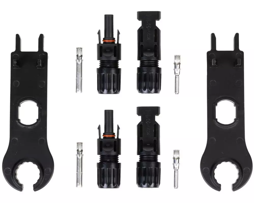 FURBER.power Steckverbinder Stecker und Buchse FC4, Duopack