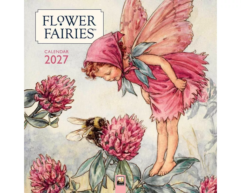 Flower Fairies Wall Calendar 2027 (Art Calendar)