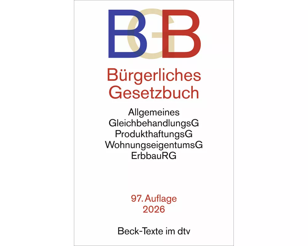 Bürgerliches Gesetzbuch