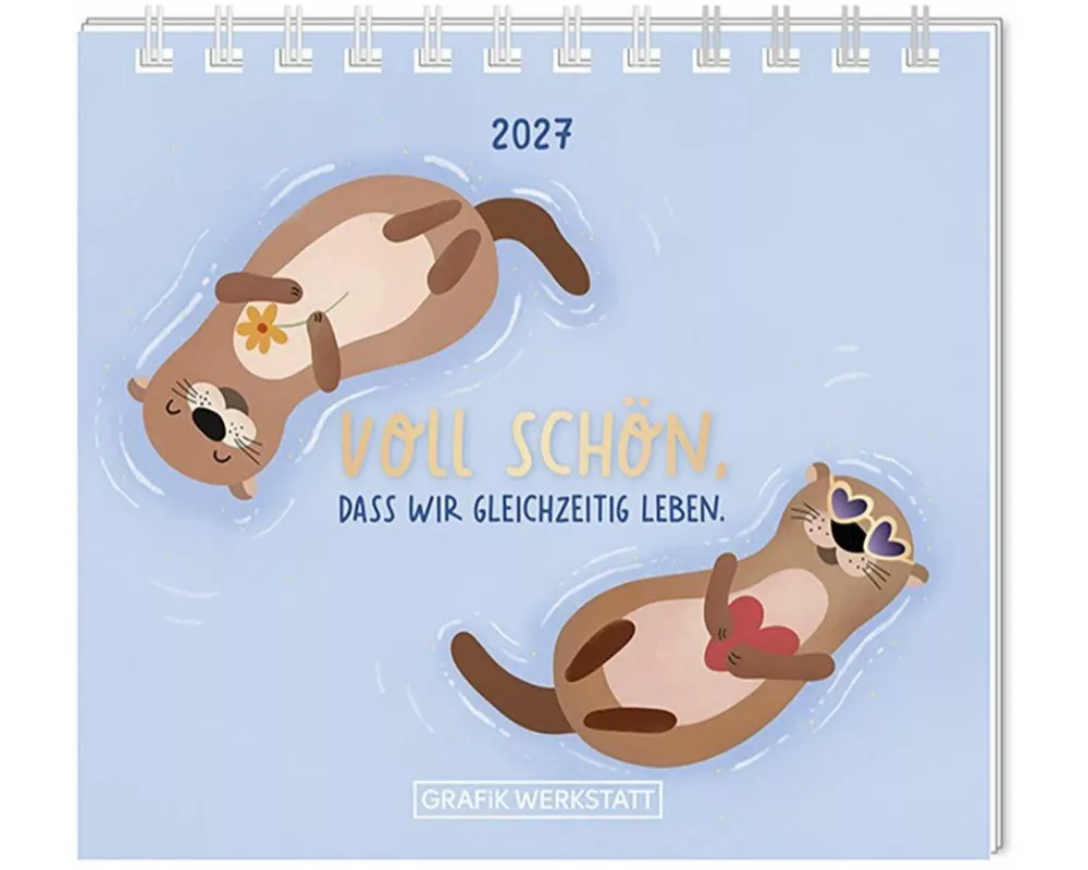Mini-Kalender 2027 Voll schön