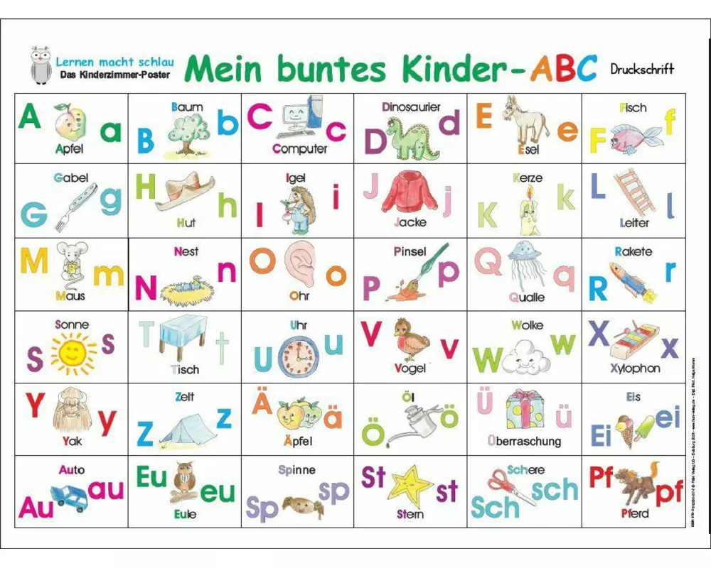 Mein buntes Kinder-ABC