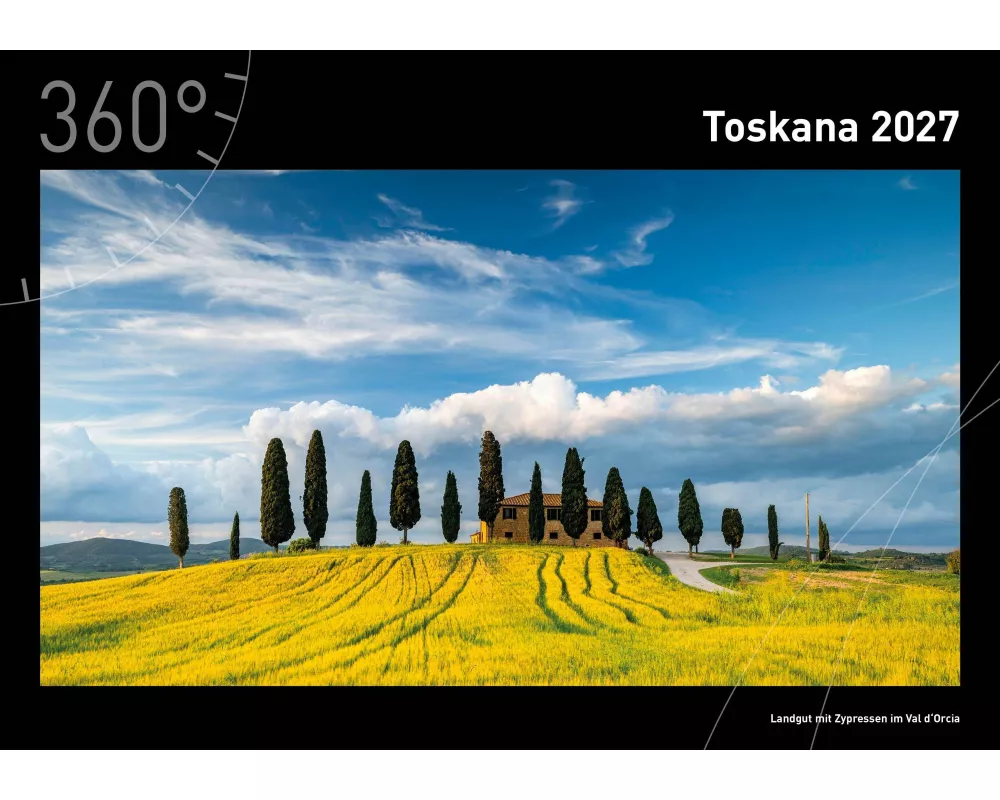Toskana Premiumkalender 2027