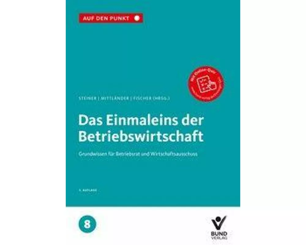 Das Einmaleins der Betriebswirtschaft