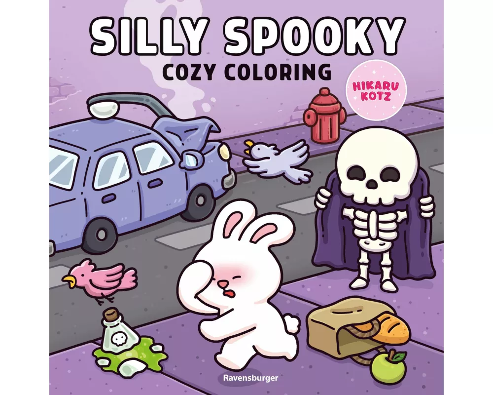 Cozy Coloring - Silly Spooky