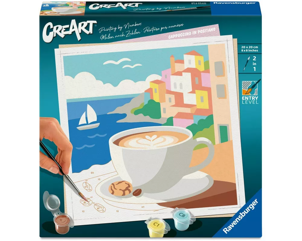 CreArt Adults Trend - Cappuccino in Positano