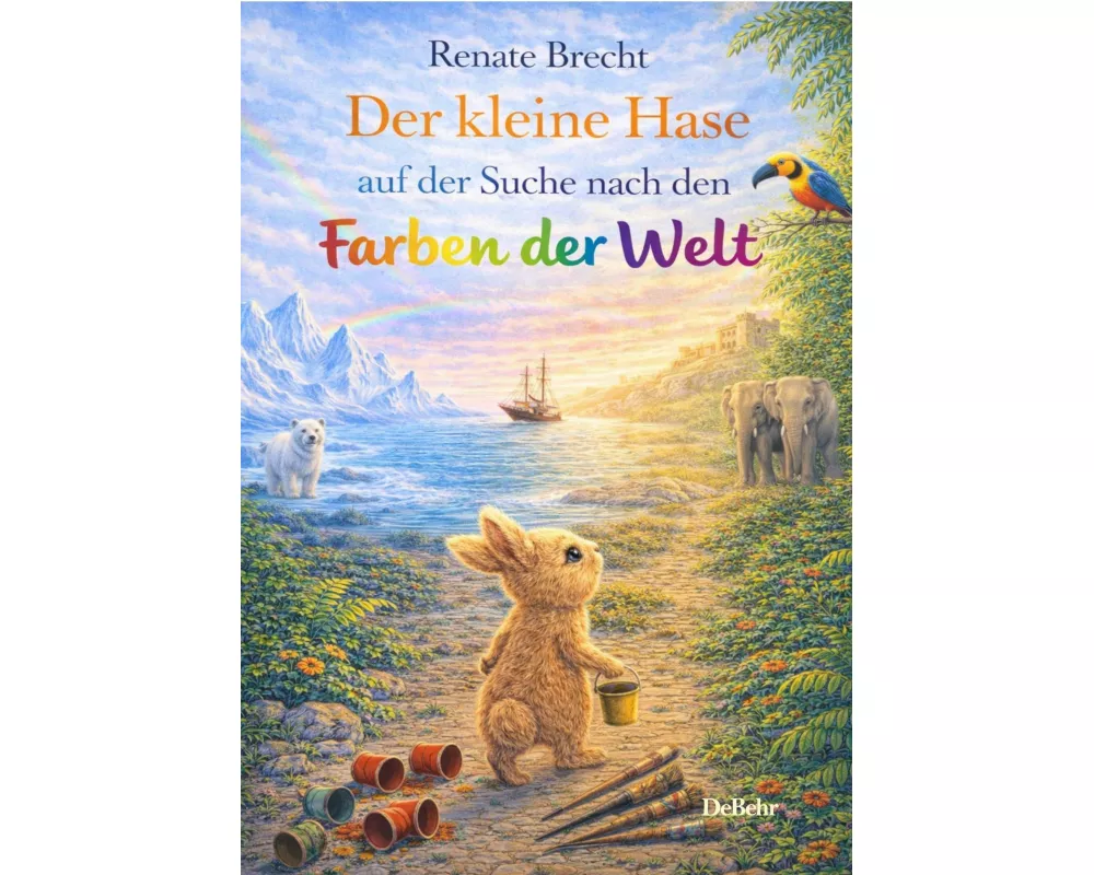 Der kleine Hase auf der Suche nach den Farben der Welt