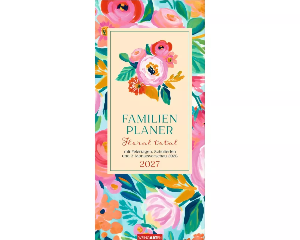 Floral total Familienplaner 2027