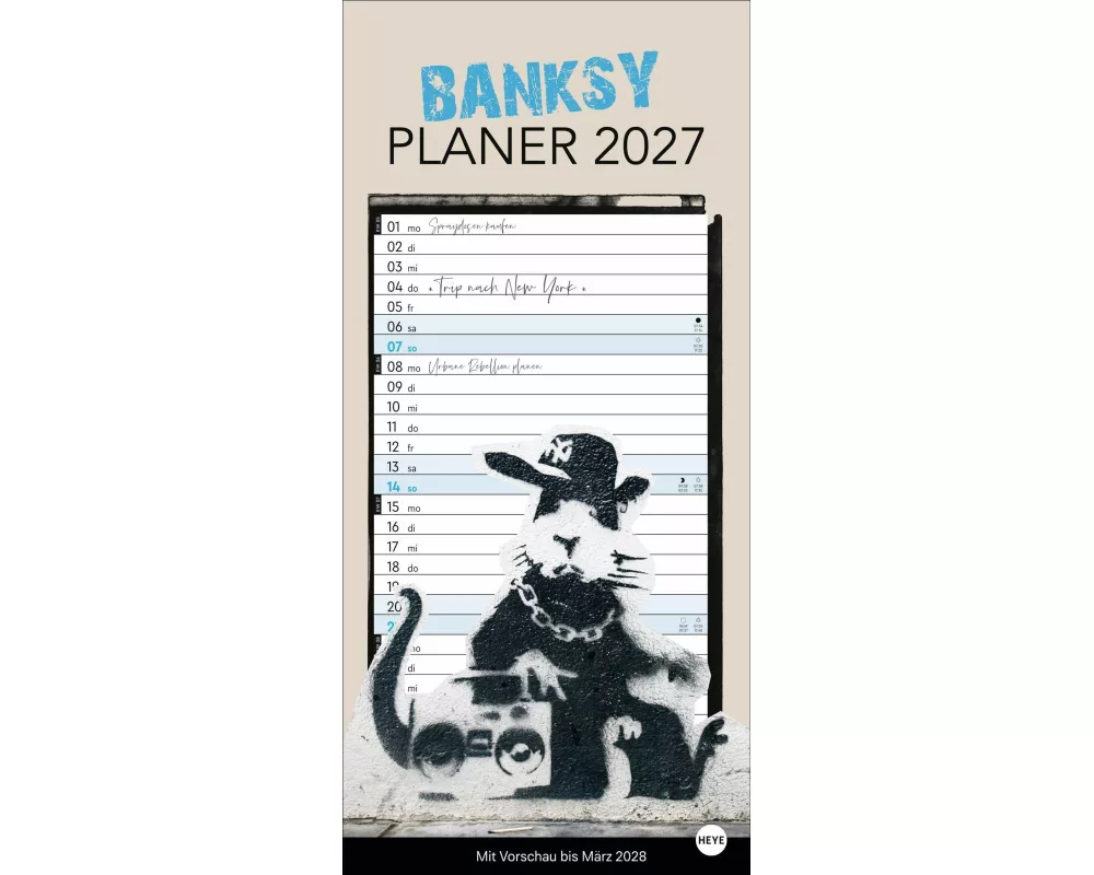 Banksy Planer 2027