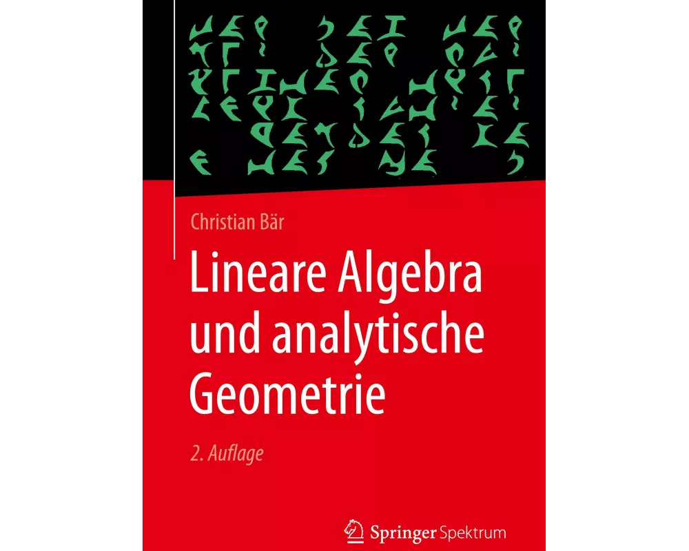 Lineare Algebra und analytische Geometrie