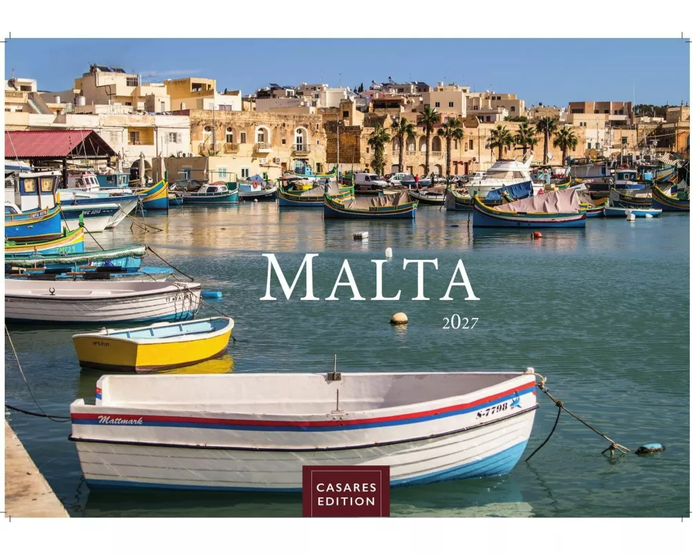 Malta Kalender 2027 - Wandkalender | Fotokalender Südeuropa 24x35cm - Hochwertiger . mit atemberaubenden Fotos von Malta - ideal für Liebhaber der Ins