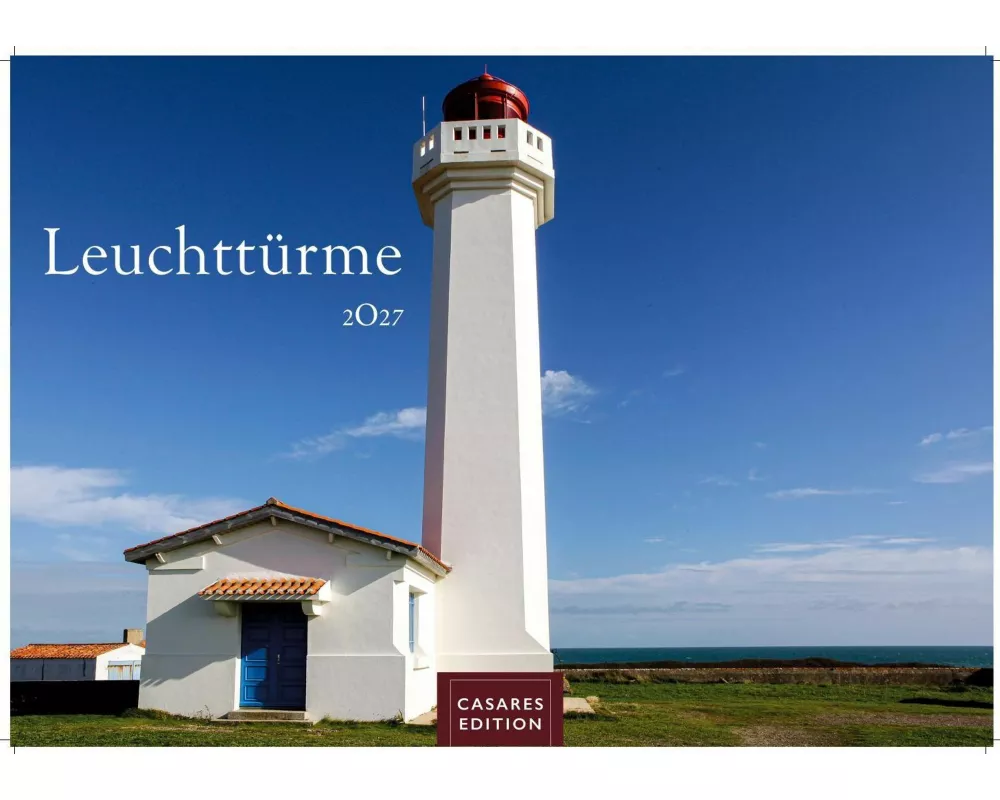 Leuchttürme Kalender 2027 - Wandkalender | Fotokalender Naturkalender Großformat 35x50cm - mit beeindruckenden Fotografien von Leuchttürmen weltweit