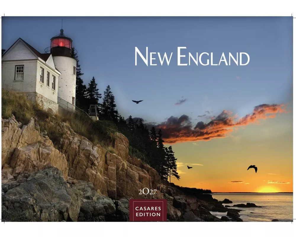 New England Kalender 2027 - Wandkalender | Fotokalender Nordamerika 35x50cm | mit 12 großformatigen Bildern dieser Region in Spitzenqualität