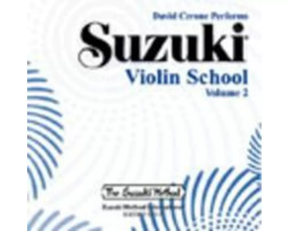 Suzuki Violin School 2 CD