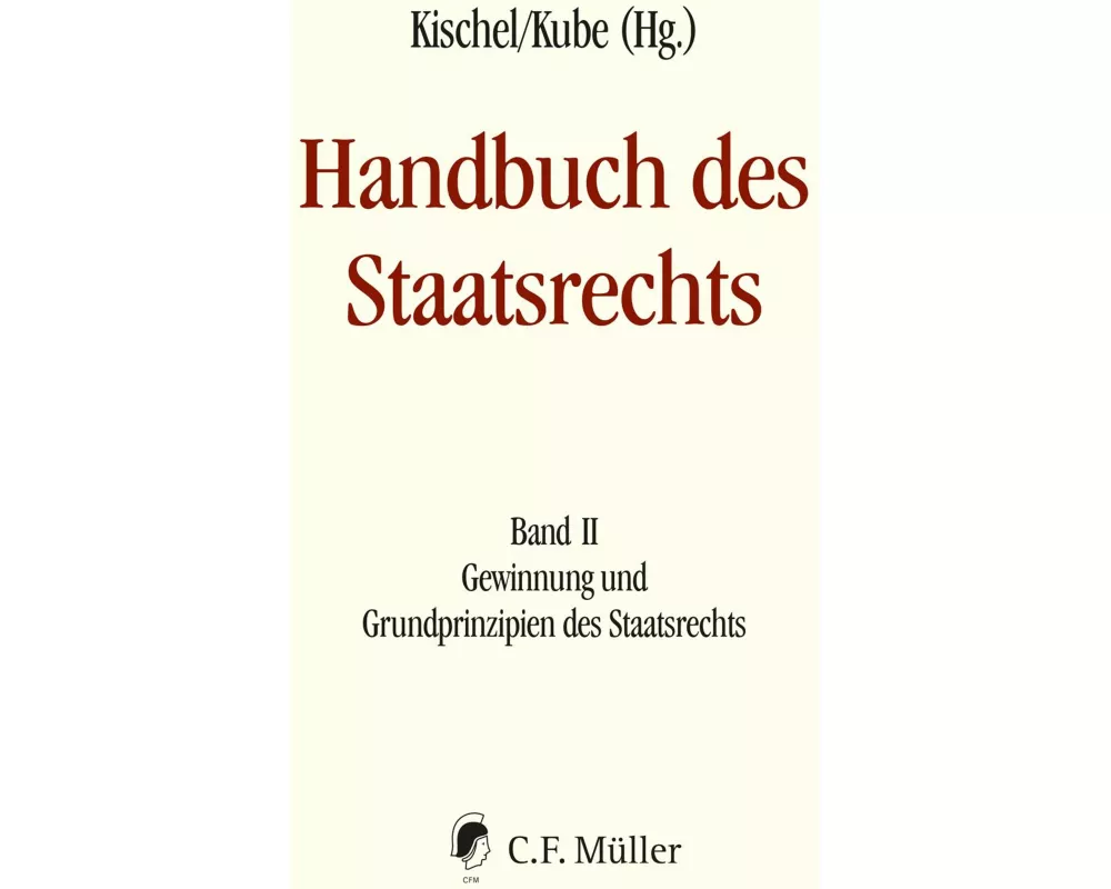 Handbuch des Staatsrechts - Neuausgabe