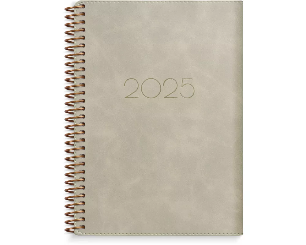 Burde Senator A6 Twist beige Kalender 2025