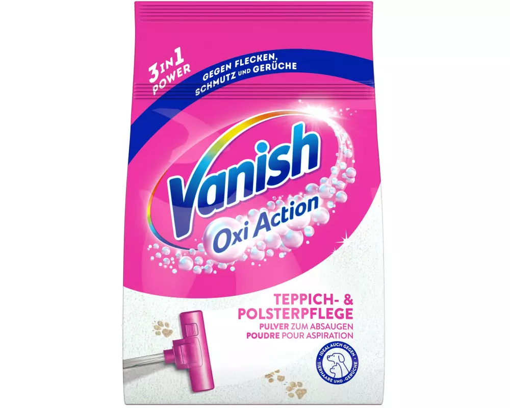 Vanish Teppich- und Polster Reinigungspulver 3in1 Power 0.82 g