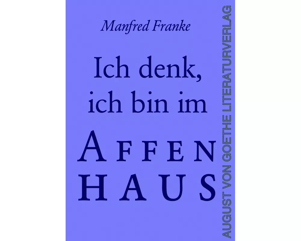 Ich denk', ich bin im Affenhaus