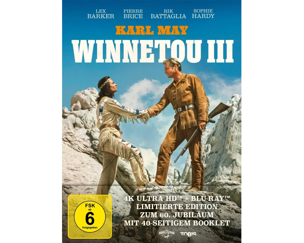 Winnetou III Limitiertes 4K UHD Mediabook