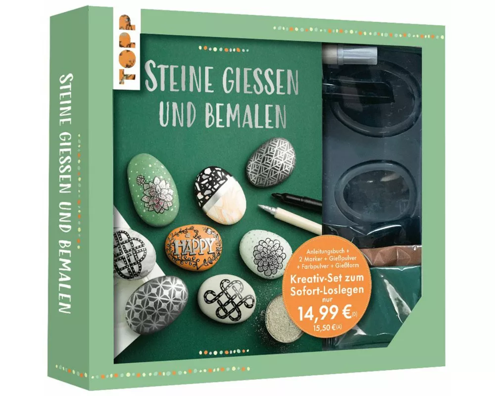 Kreativ-Set - Steine gießen