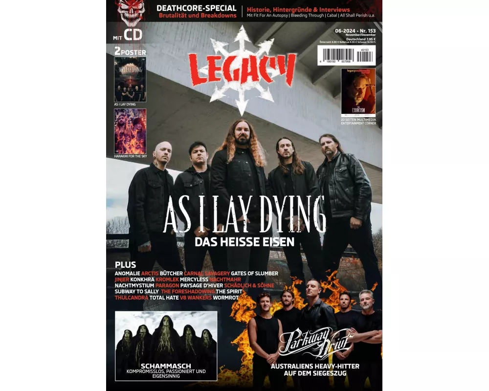 LEGACY MAGAZIN: THE VOICE FROM THE DARKSIDE Ausgabe #153