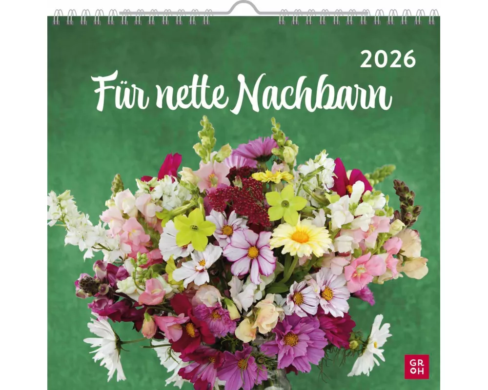 Wandkalender 2026: Für nette Nachbarn