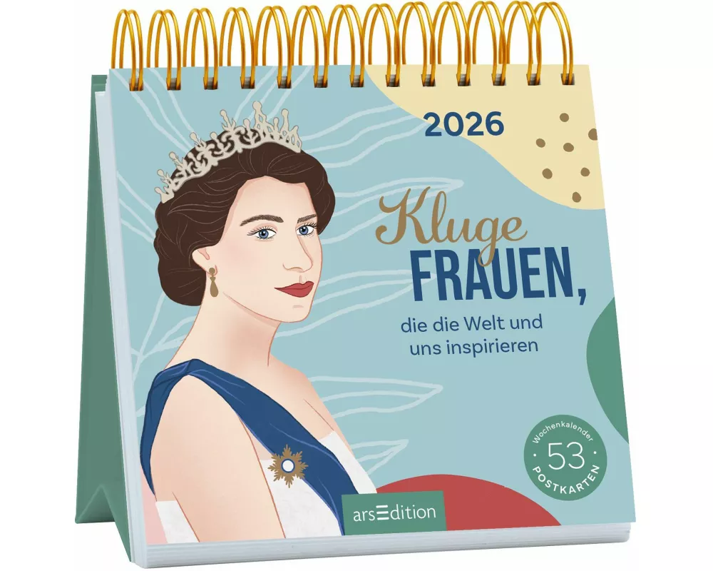 Postkartenkalender Kluge Frauen, die die Welt und uns inspirieren 2026
