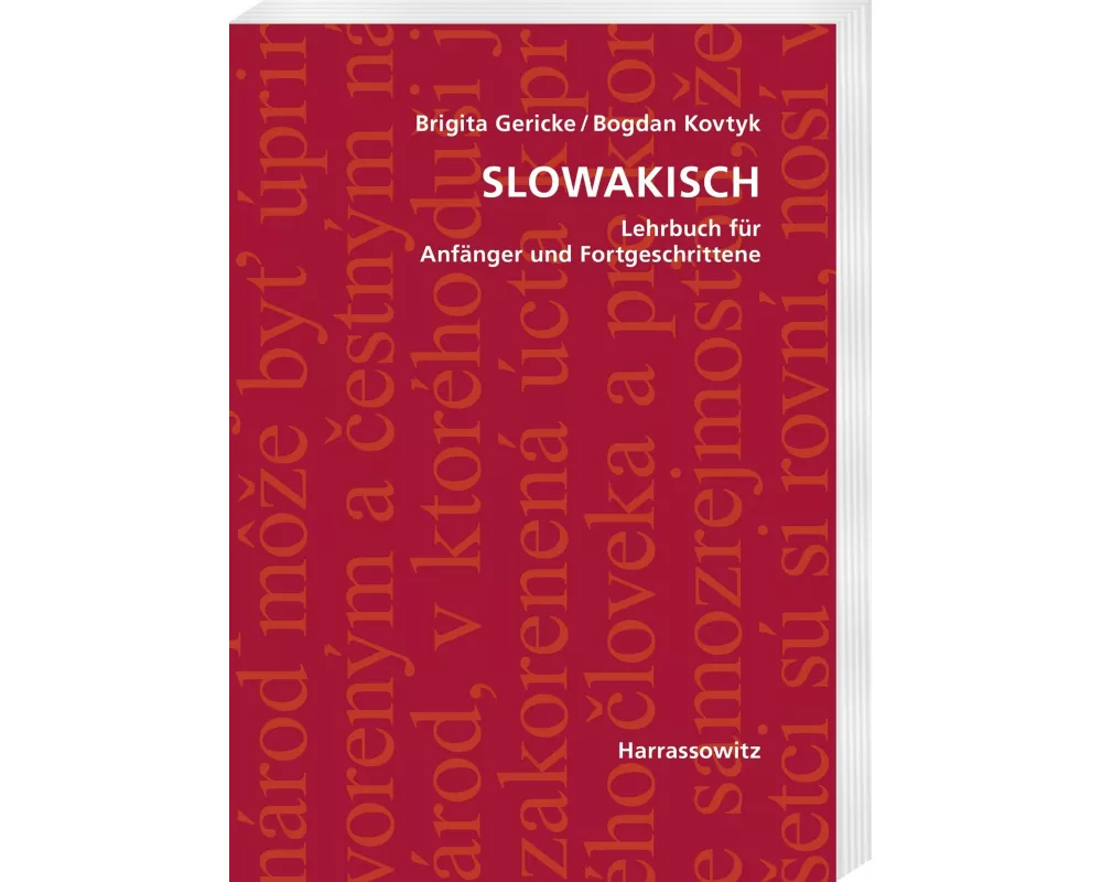 Slowakisch. Lehrbuch für Anfänger und Fortgeschrittene