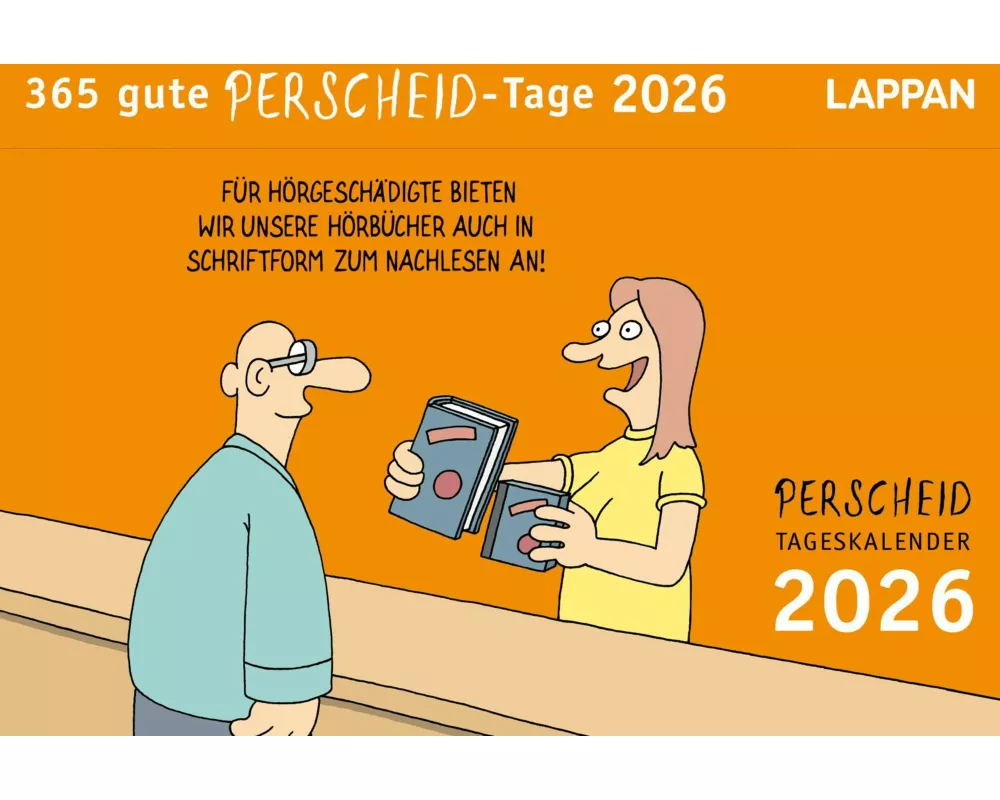 365 gute Perscheid-Tage 2026: Tageskalender