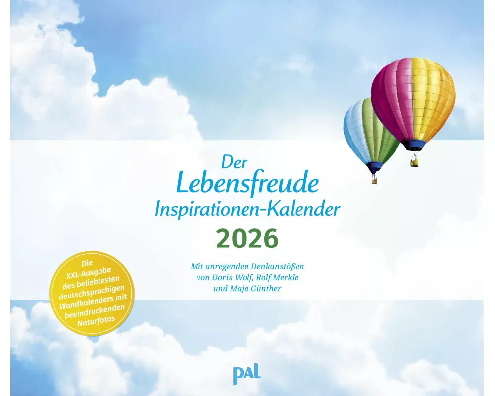 Der Lebensfreude-Inspirationen-Kalender 2026