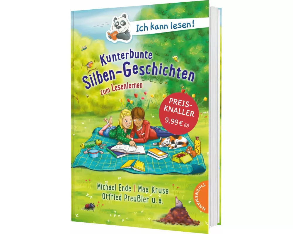 Ich kann lesen!: Kunterbunte Silben-Geschichten zum Lesenlernen