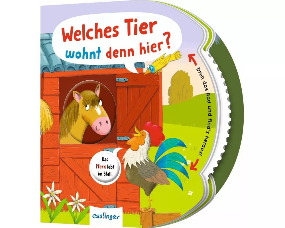 Dreh das Rad und find´s heraus!: Welches Tier wohnt denn hier?