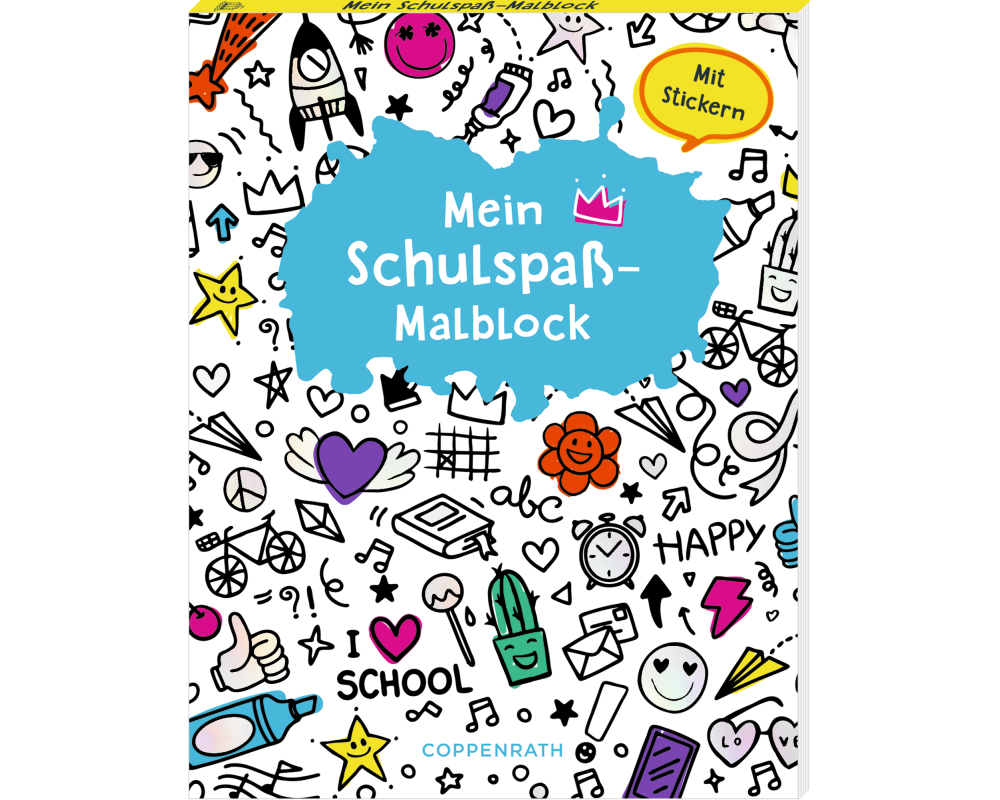 Malblock – Mein Schulspaß-Malblock