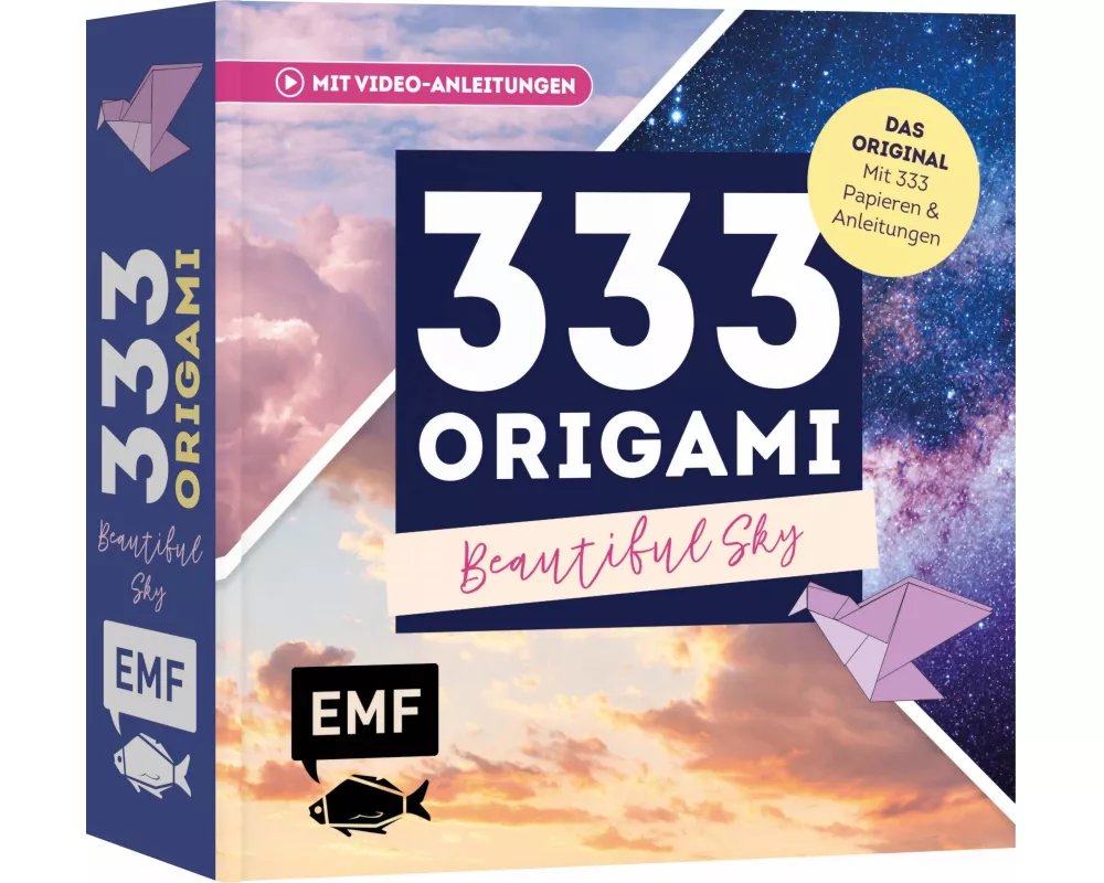 333 Origami – Beautiful Sky – Zauberschöne Papiere falten