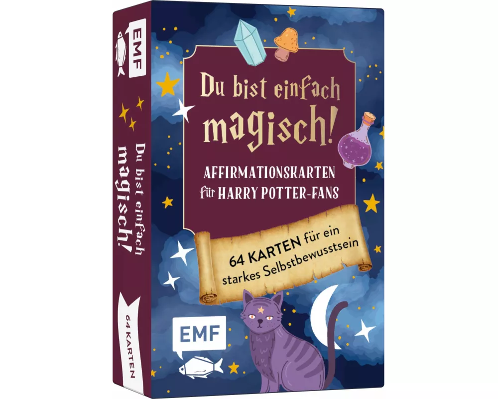 Kartenset: Du bist einfach magisch! Affirmationskarten für Harry Potter-Fans