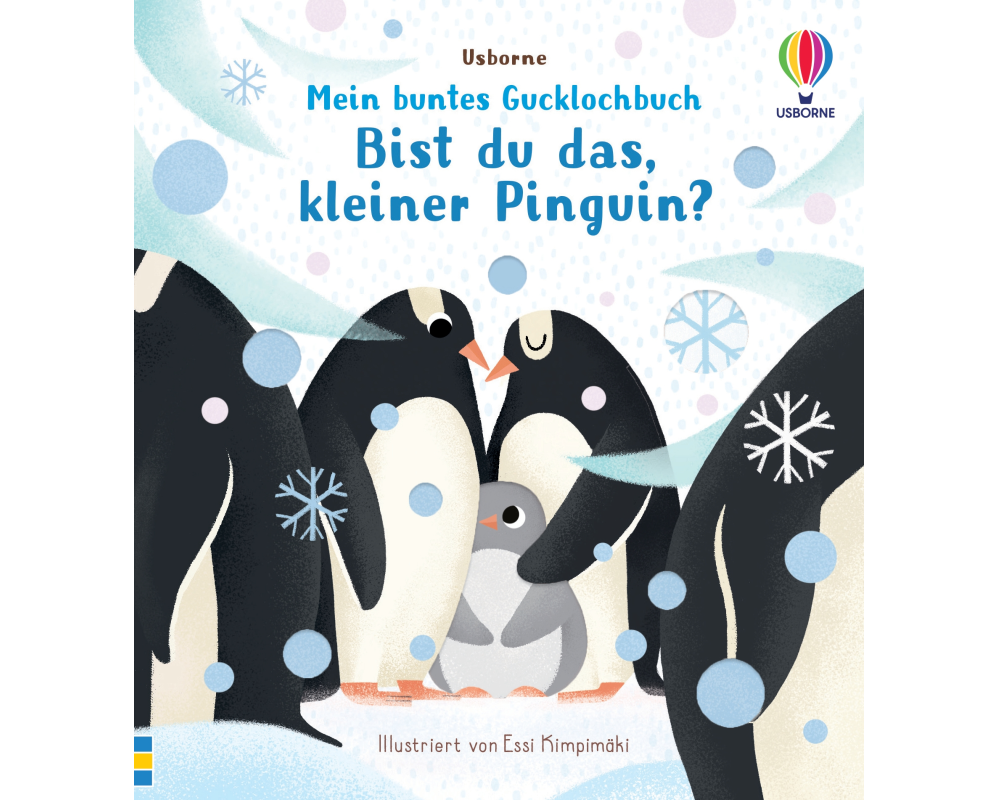Mein buntes Gucklochbuch: Bist du das, kleiner Pinguin?