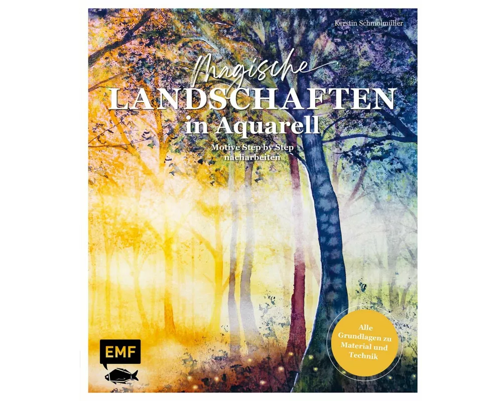 Magische Landschaften in Aquarell