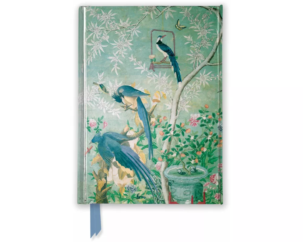 John James Audubon: A Pair of Magpies (Foiled Pocket Journal)