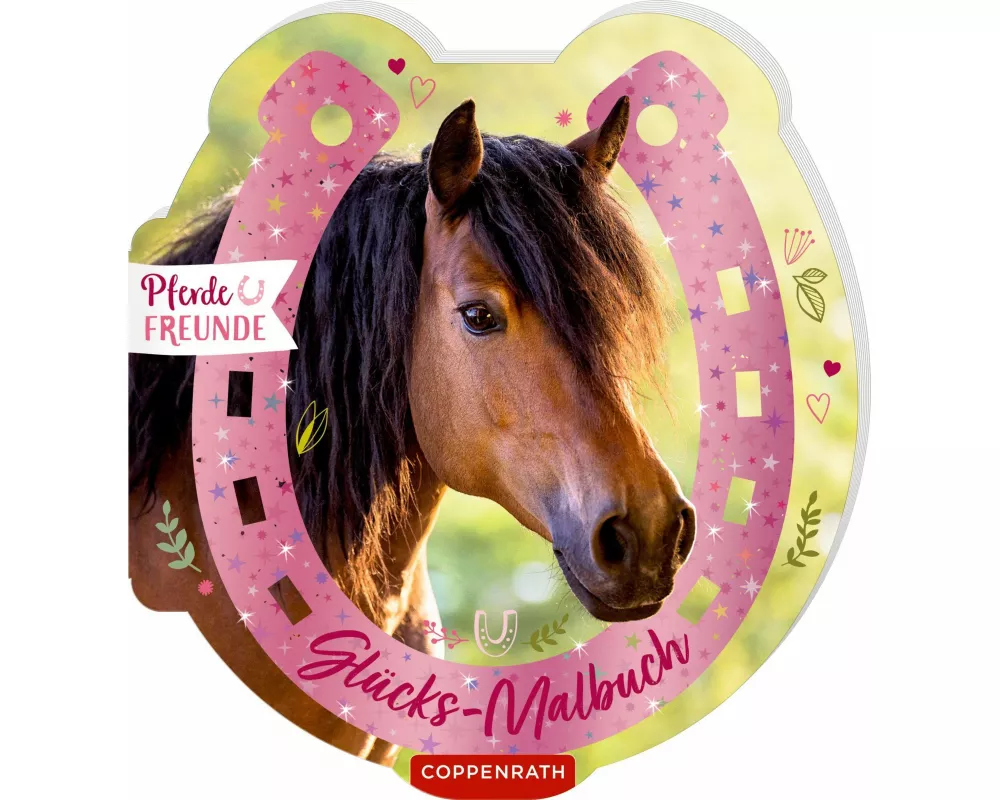 Glücks-Malbuch (Pferdefreunde)