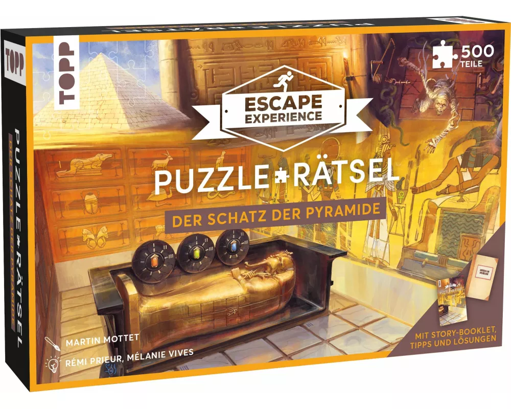 Escape Experience – Puzzle-Rätsel – Der Schatz der Pyramide