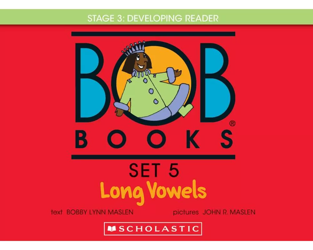 Bob Books - Long Vowels Hardcover Bind-Up | Phonics, Ages 4 and up, Kindergarten, First Grade (Stage 3: Developing Reader)