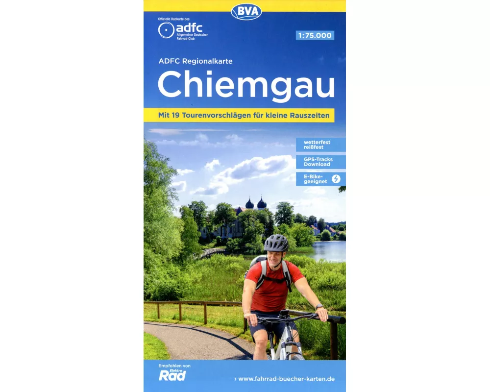 BVA ADFC Regionalkarte Chiemgau 1:75.000