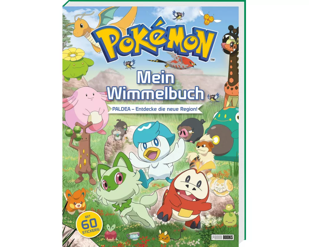 Pokémon: Mein Wimmelbuch: Paldea – Entdecke die neue Region!