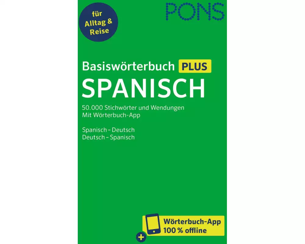 PONS Basiswörterbuch Plus Spanisch