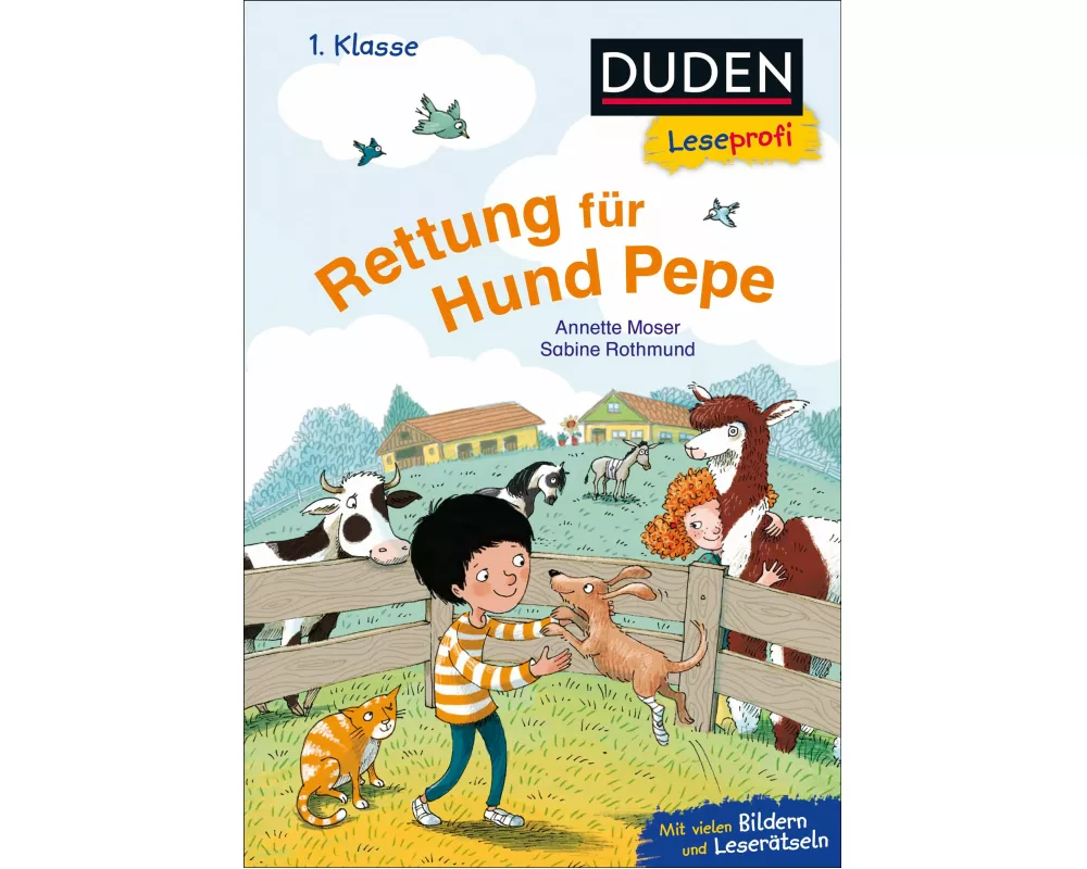 Duden Leseprofi – Rettung für Hund Pepe, 1. Klasse