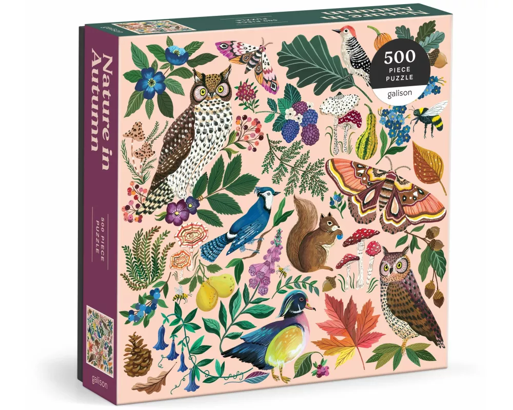 Nature in Autumn 500 Piece Puzzle