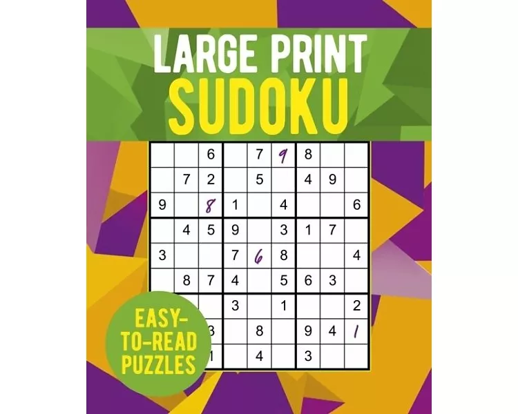 Large Print Sudoku