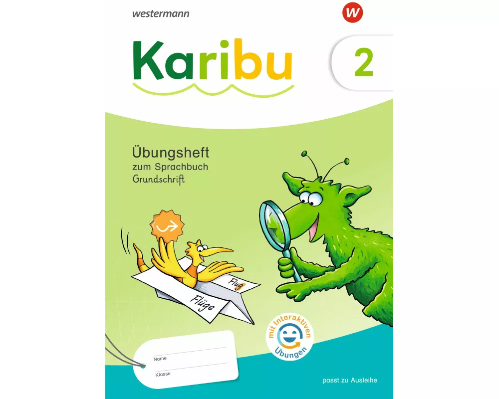 Karibu Übungsheft 2 Grundschrift mit interaktiven Übungen zum Sprachbuch