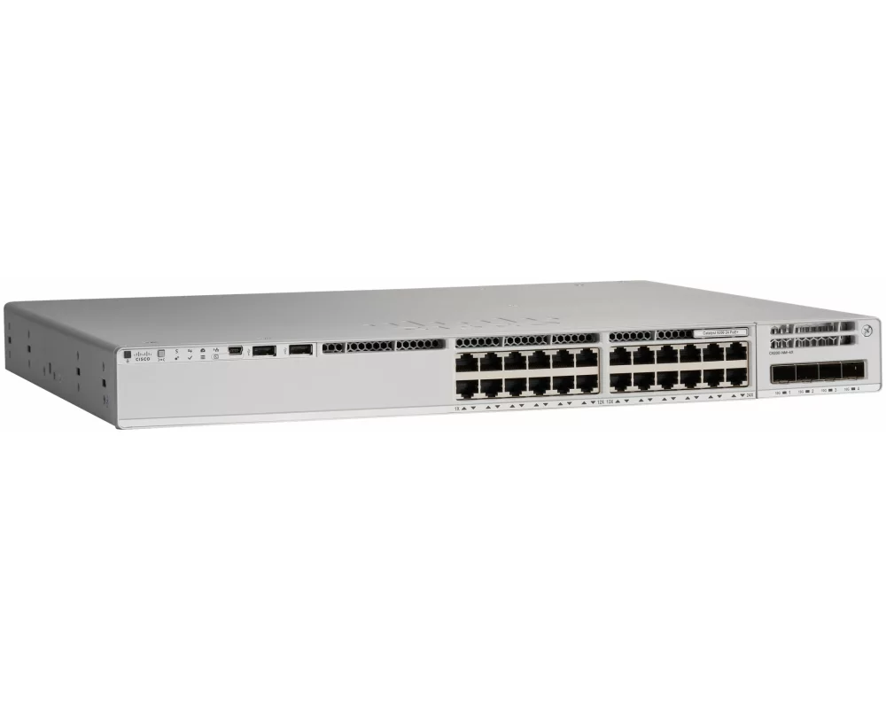 Cisco Catalyst 9200L 24-port data, 4 x 10G uplink, Network Essentials, DNA subscription required