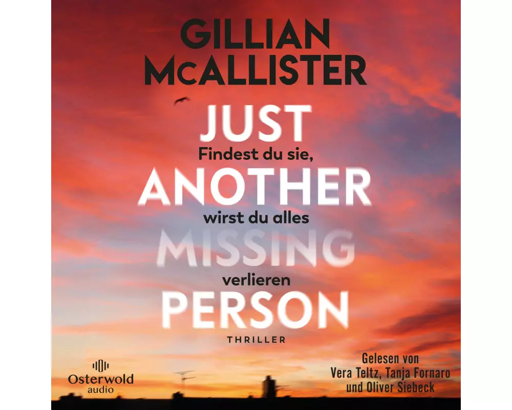 Just Another Missing Person - Findest du sie, wirst du alles verlieren